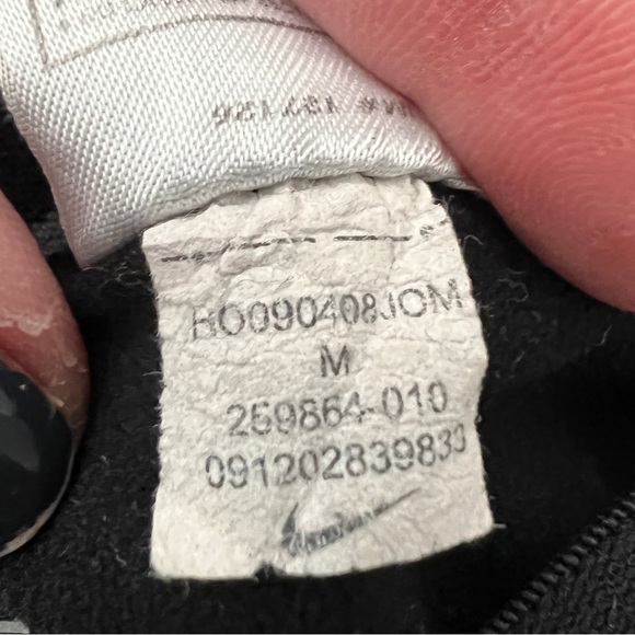 Men’s Nike Pro Compression Tights, Nike Athletic tights black w/silver swoosh - Picture 3 of 9